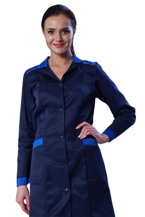 Халат «Технолог» женский синий
